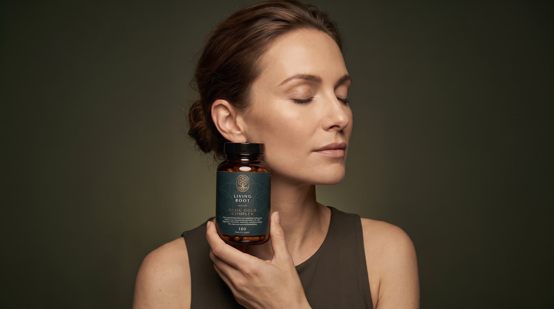 Living Root® Komplexrezepturen im Braunglas in der Natur