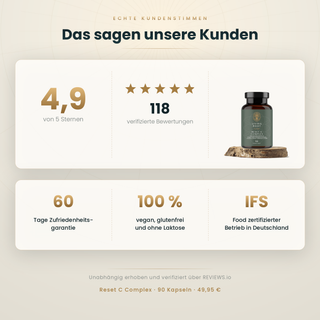 Kundenbewertungen Reset C Complex: 4,9 von 5 Sternen